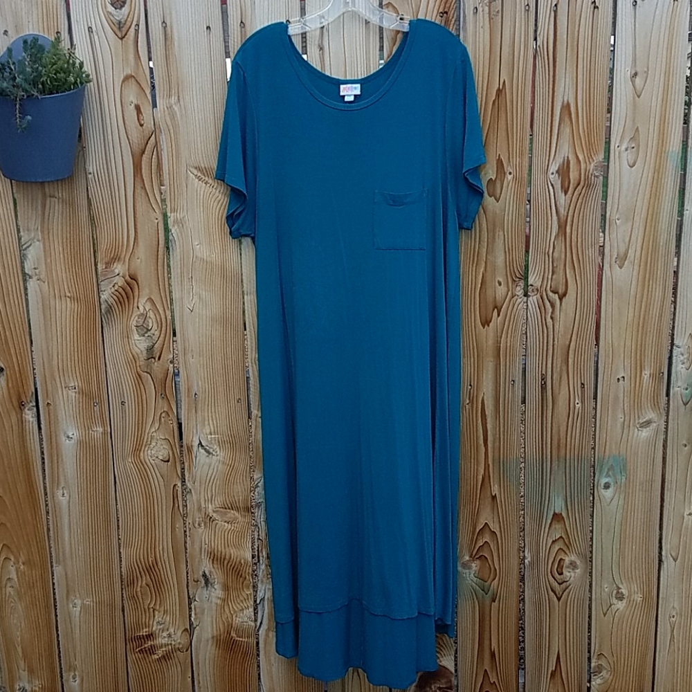 LuLaRoe Carly Hi-Low dress 2x